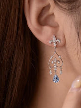 retro chandelier earrings